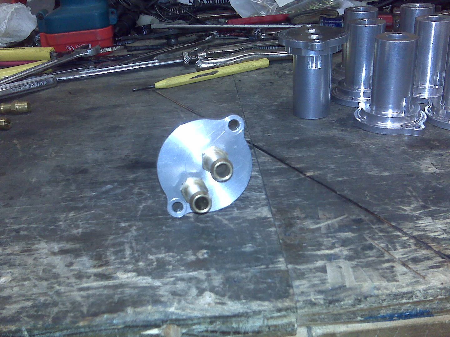 KTM RFS oil cooler / adapter